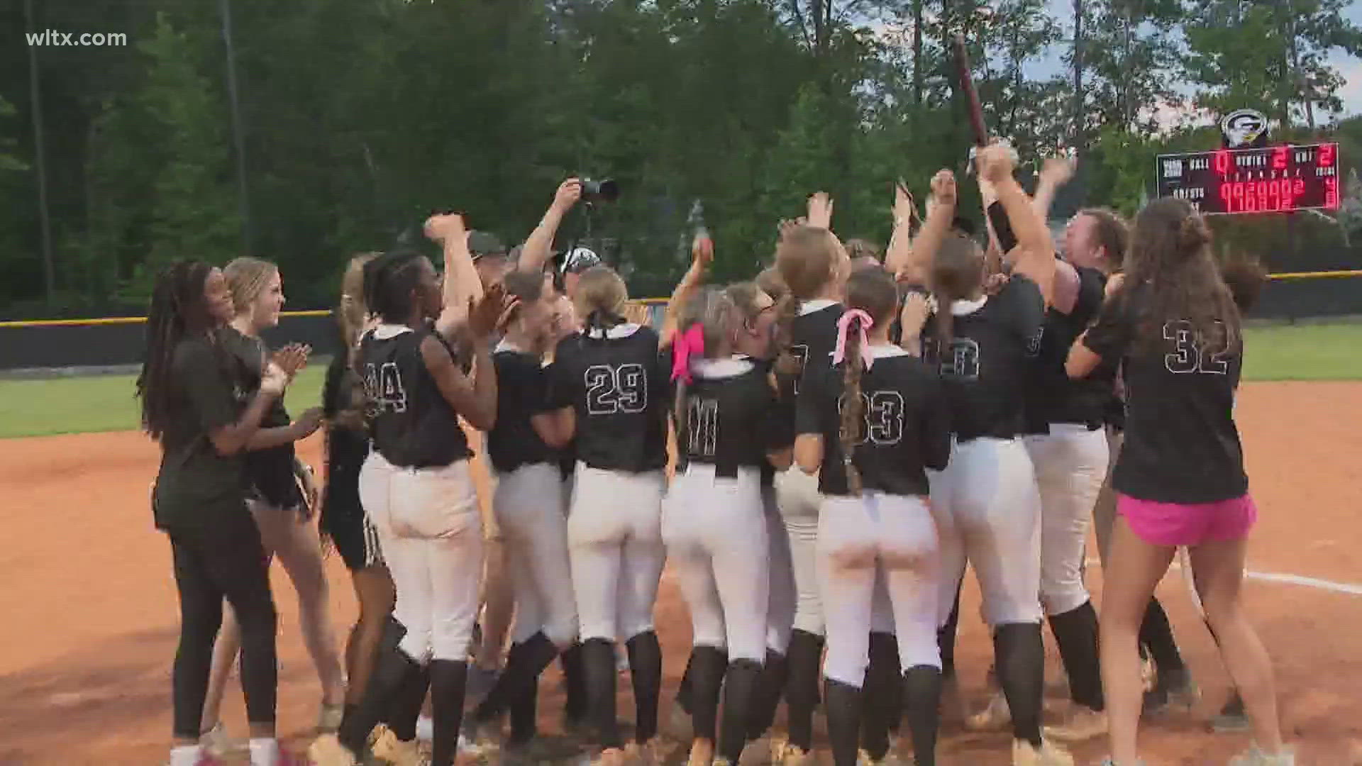 Highlights and reaction from Gray Collegiate Academy's 8-4 win over Marion. Also Mid-Carolina battles Oceanside Collegiate for the 2A baseball crown