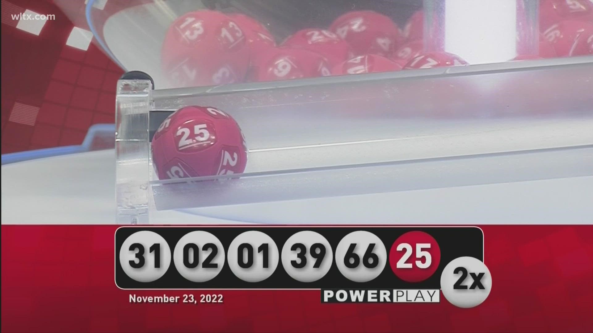 Here are the winning Powerball numbers for November 23, 2022.