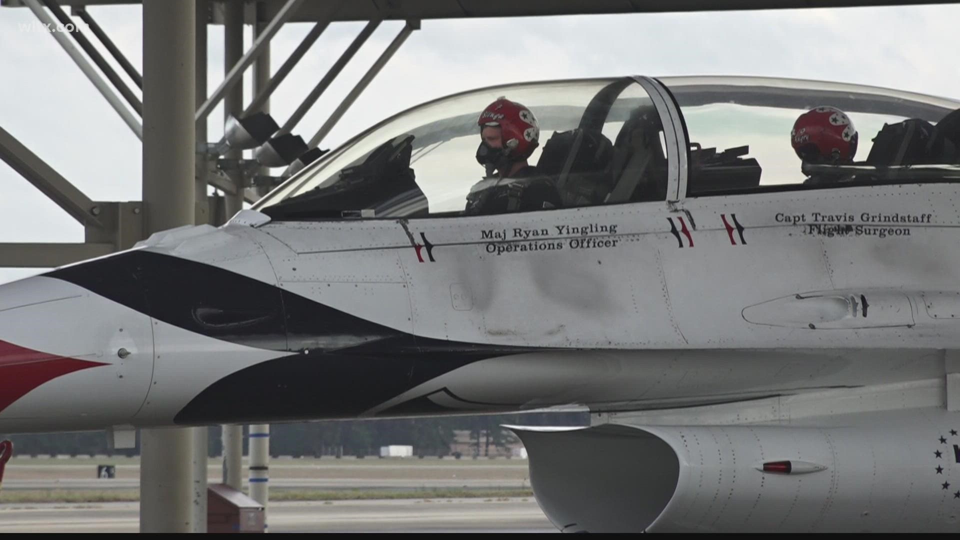 The Thunderbirds are in town this weekend for the Sumter Air Expo.