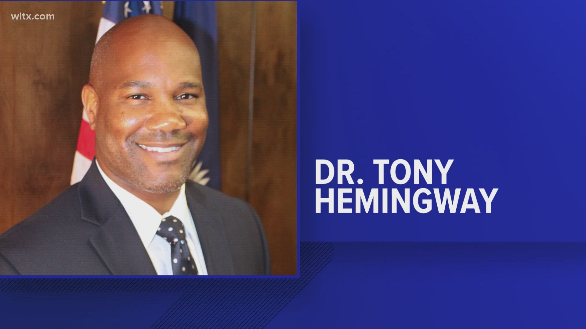 Dr. Tony Hemingway is the new superintendent, he previously worked in York county.