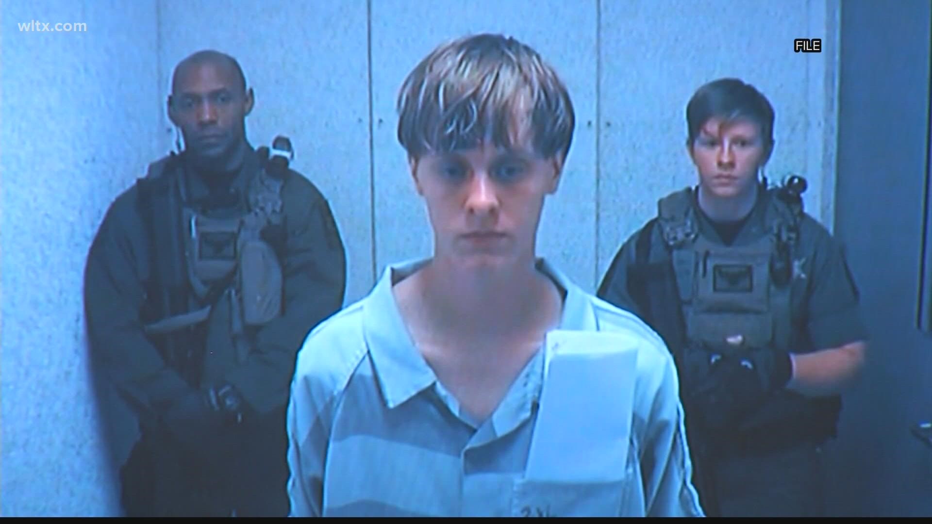 Dylann Roof, now 28, opened fire during the closing prayer of a Bible study at Mother Emanuel AME Church in Charleston, South Carolina, in 2015.