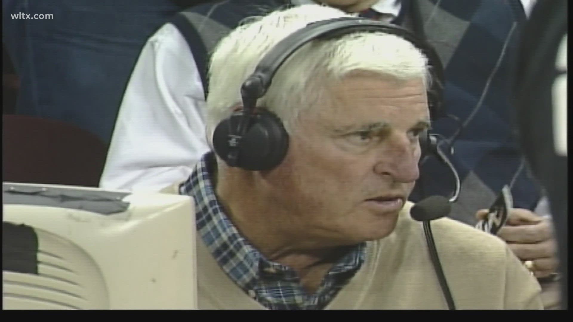 A look at the last time Bobby Knight was in Columbia and it wasn't to coach. He was there to talk as part of his duties with ESPN.