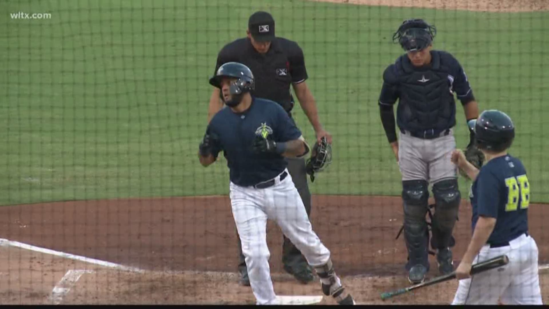 In spite of a season-high three home runs, the Columbia Fireflies dropped a 6-5 contest to the Charleston Riverdogs.
