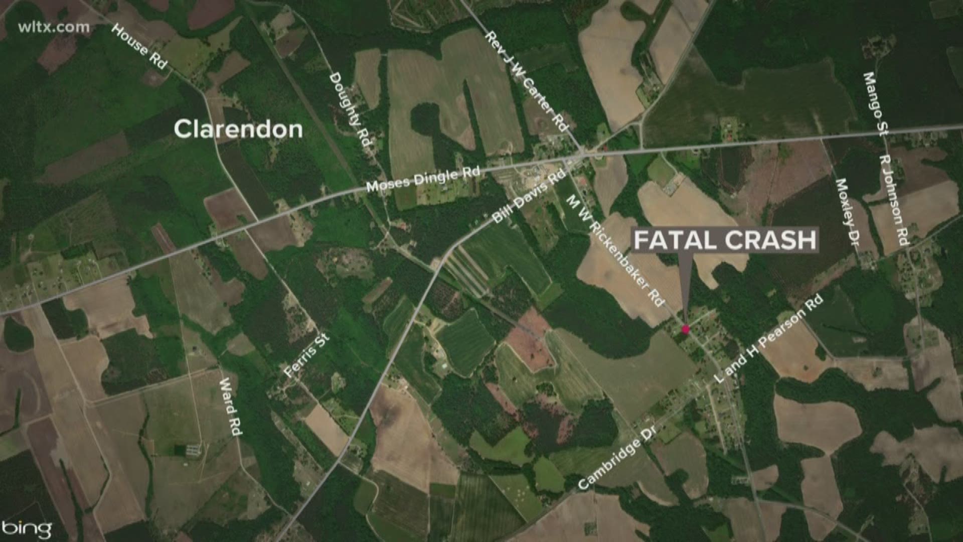 A pedestrian was killed after a vehicle hit them in Clarendon County.