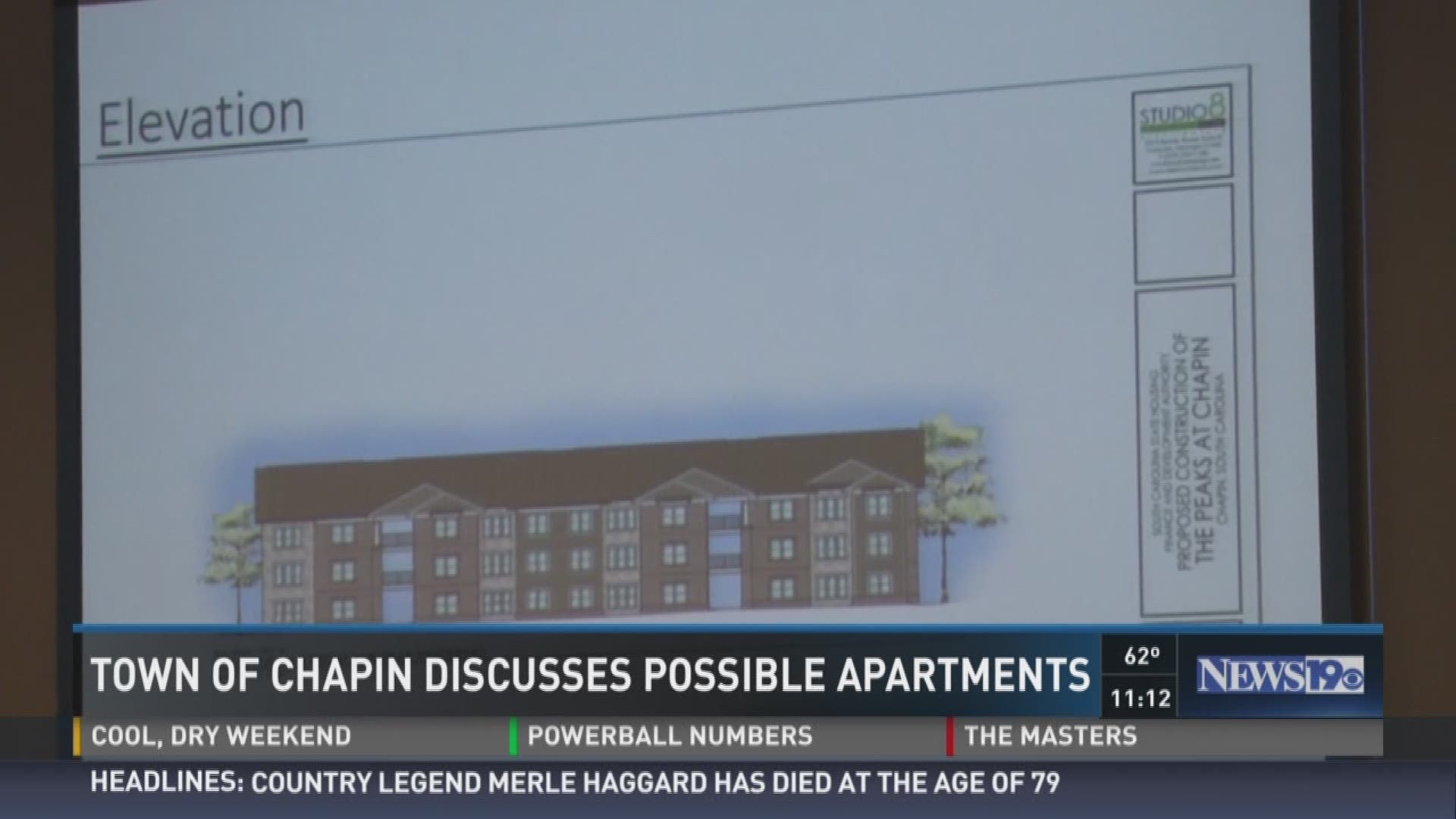 Town of Chapin discusses possible apartments and many residents are not happy. 