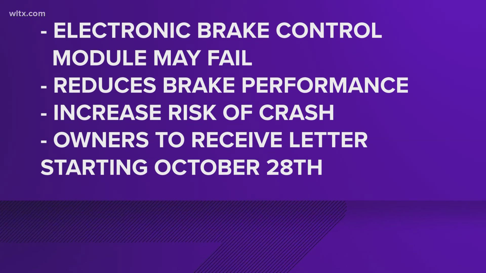 The low brake fluid indicator may not light up on certain SUVs and pickup trucks, increasing the risk of a crash.