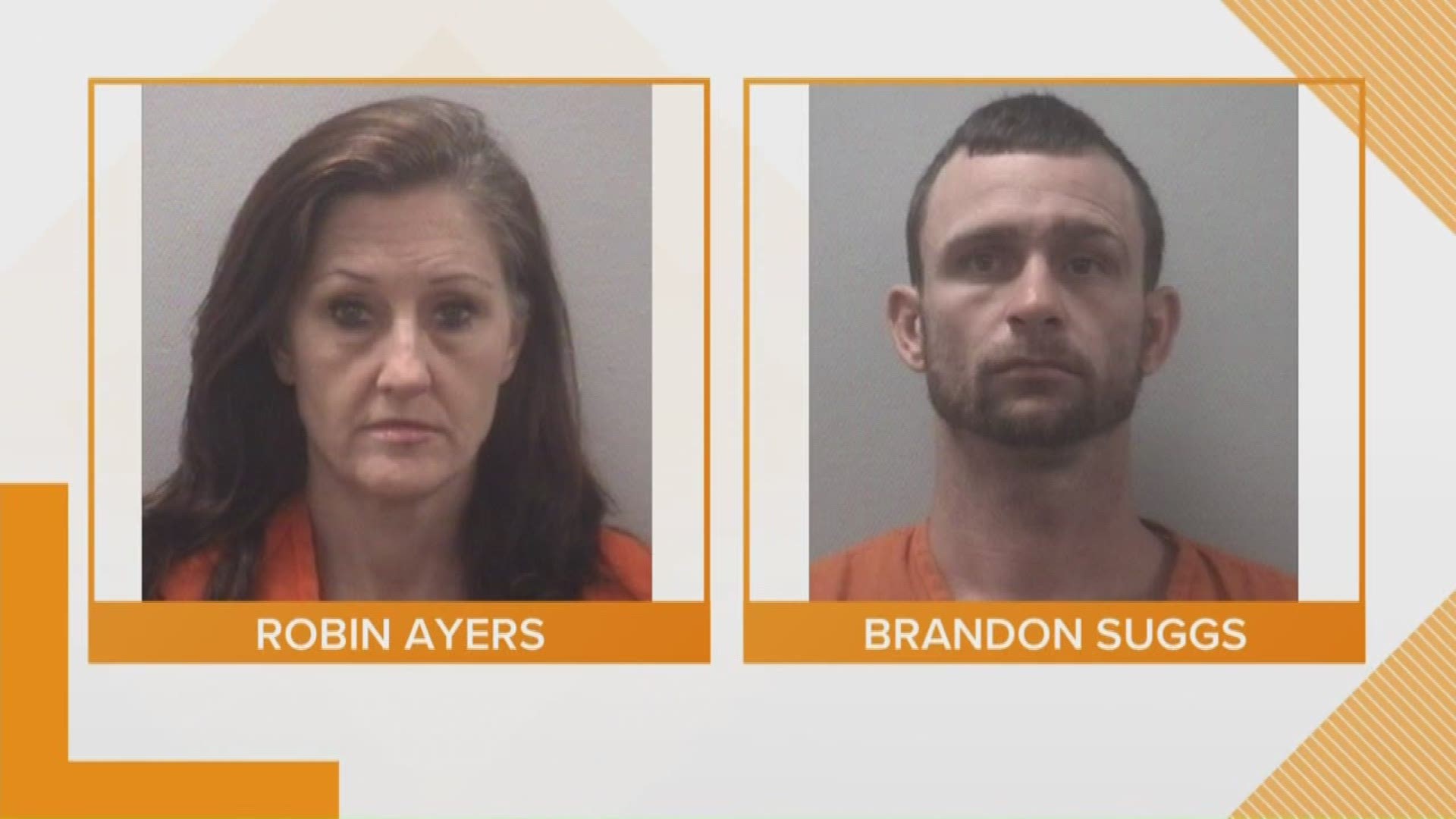 Police say they are looking for Robin Ayers and Brandon Suggs in connection to a shoplifting incident at Kohl's on June 6.