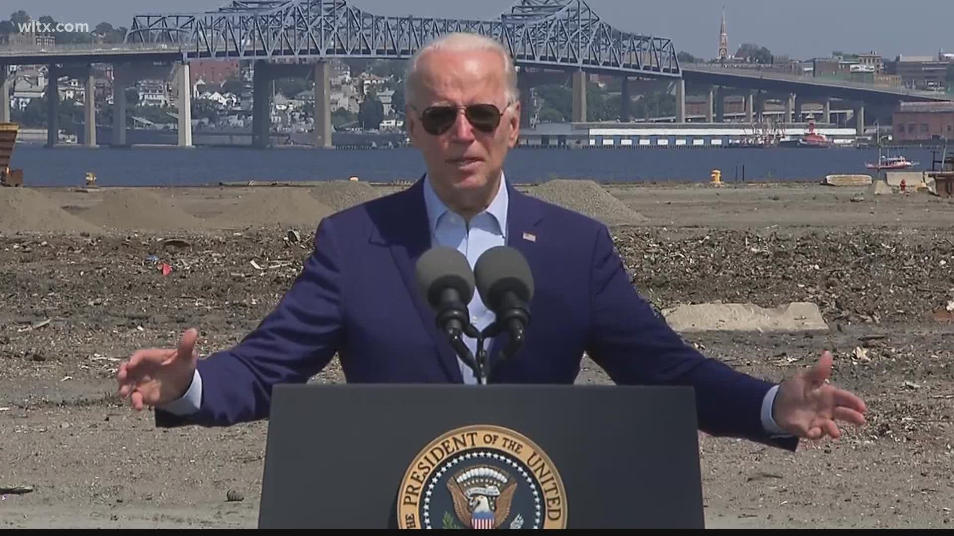 President Joe Biden on Wednesday announced modest new steps to combat climate change and promised more robust action to come.