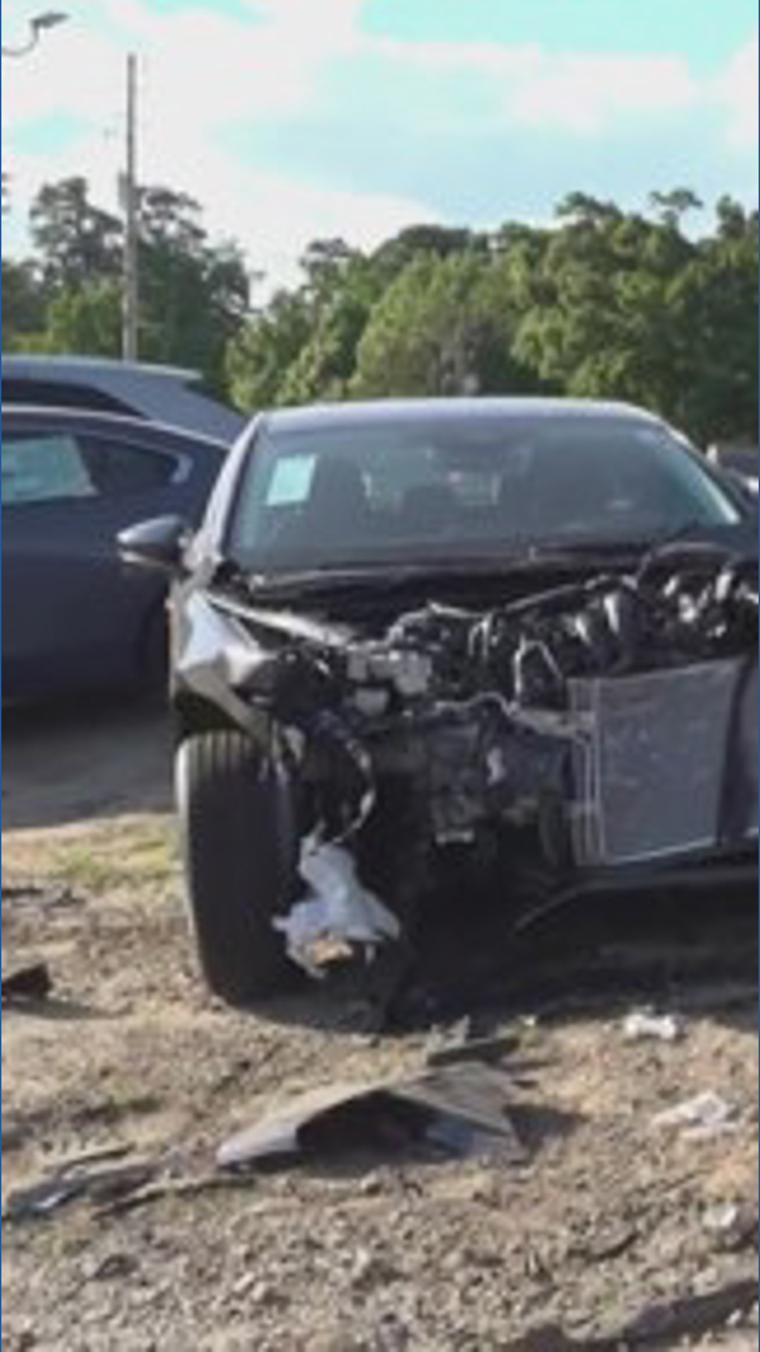 Woman has medical emergency, crashes into cars at dealership, say ...