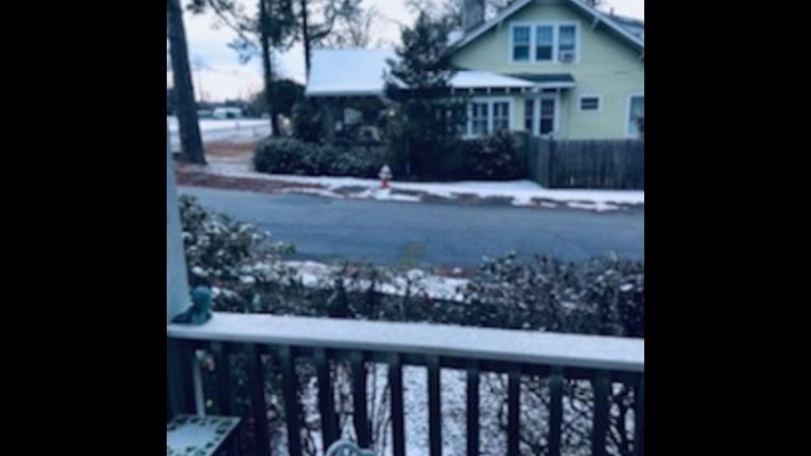 South Carolina snow pictures sent to WLTX News19