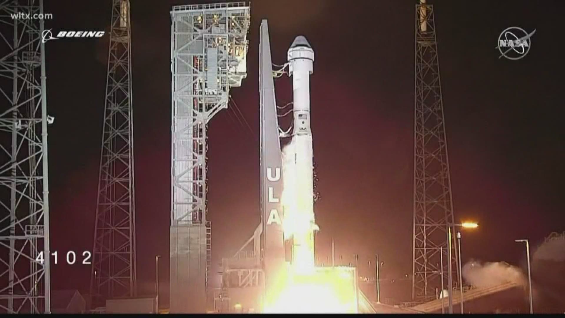 Cape Canaveral rocket launch seen across South Carolina