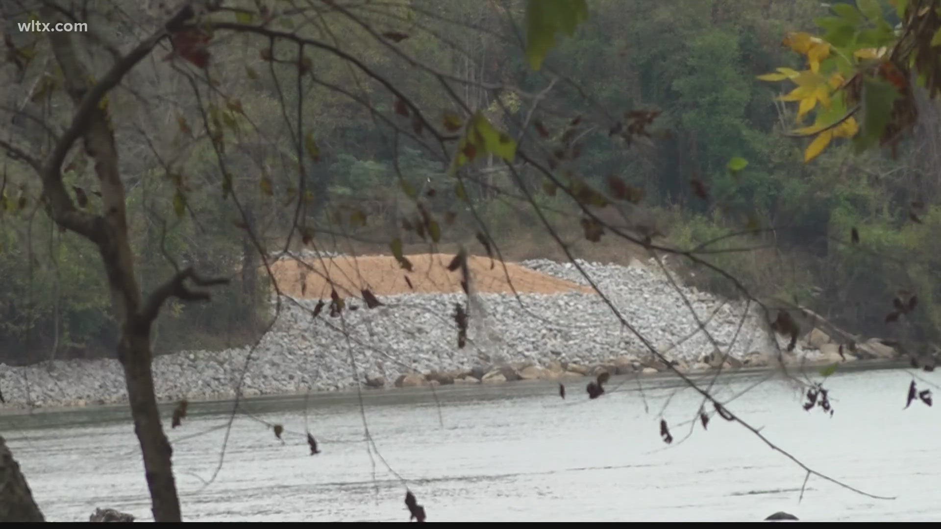 The removal of toxic coal tar from the Congaree River is complete.