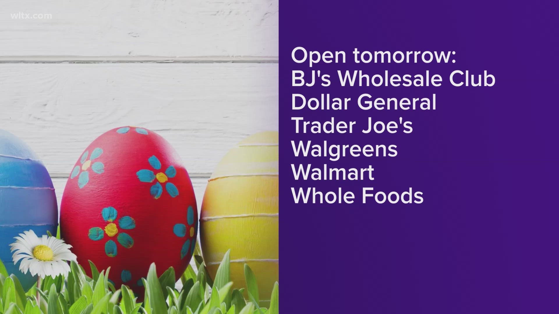 These are the stores that are closed on Easter Sunday
