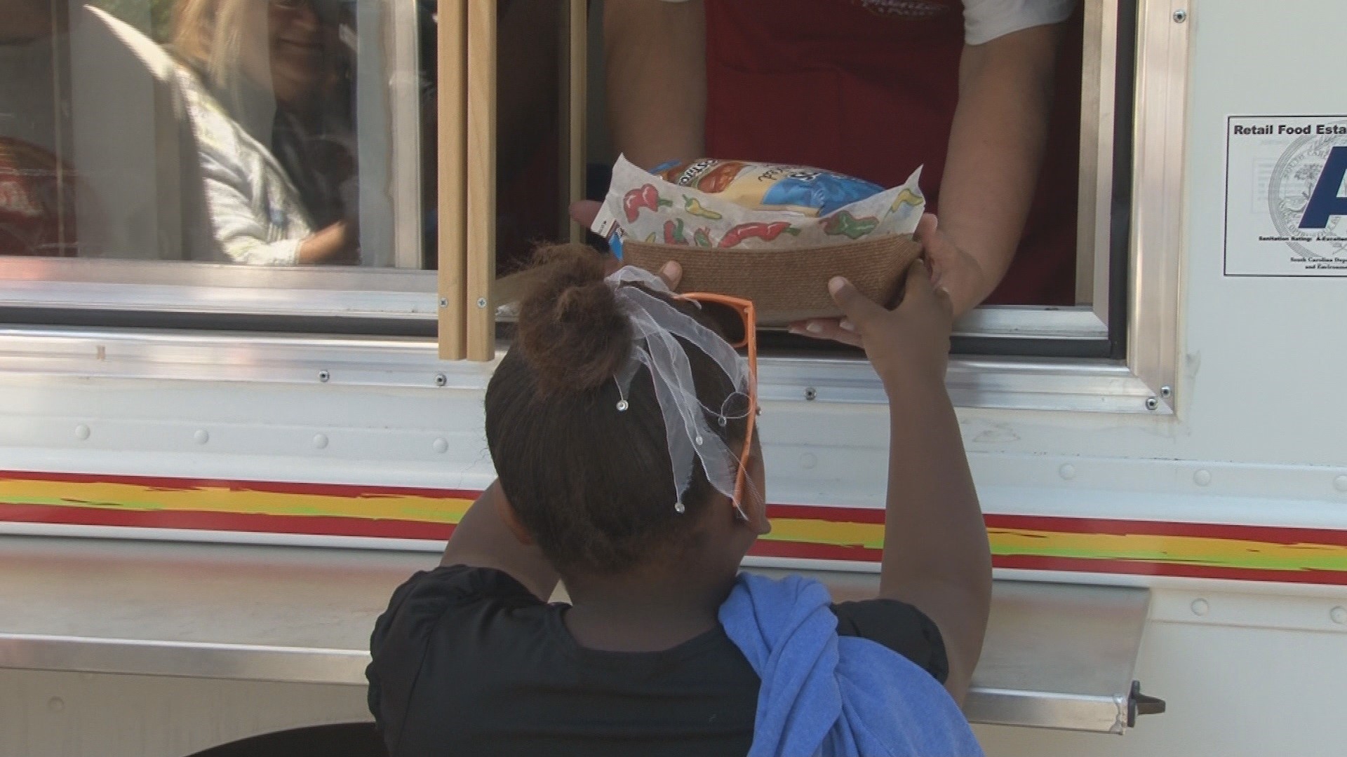 Orangeburg County kicked off its first "Food Truck Friday" event on Friday.