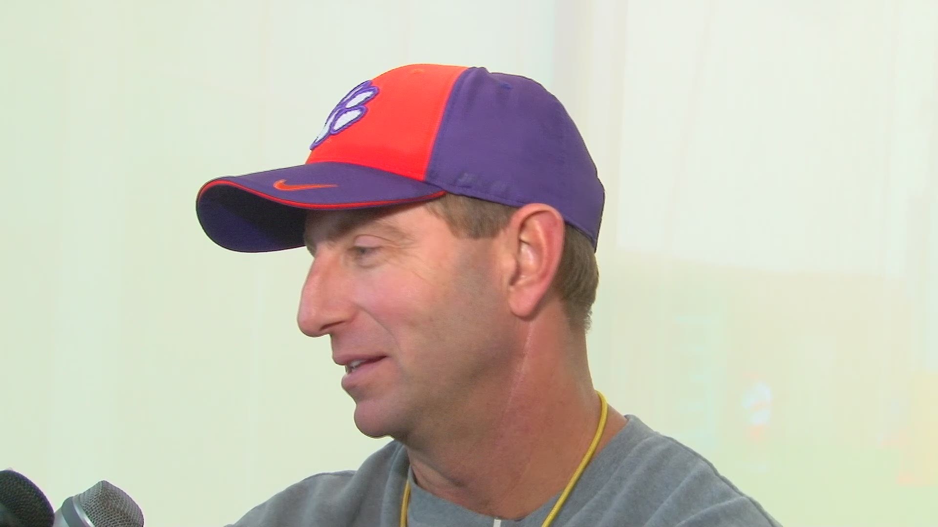 Clemson has been practicing for the college football playoff that last few years and are used to what their schedule can be like. Dabo Swinney talks about the advantage of being in this position the last few seasons and what the Tigers are doing and need