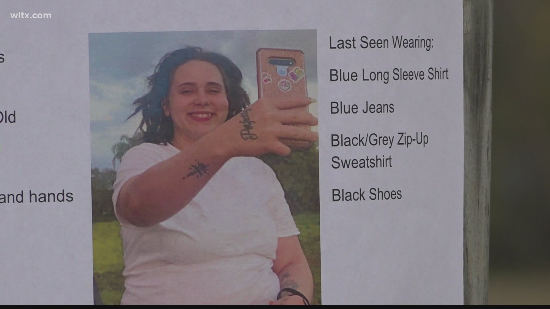 Sumter police say she was out with friends when she was reported as missing.