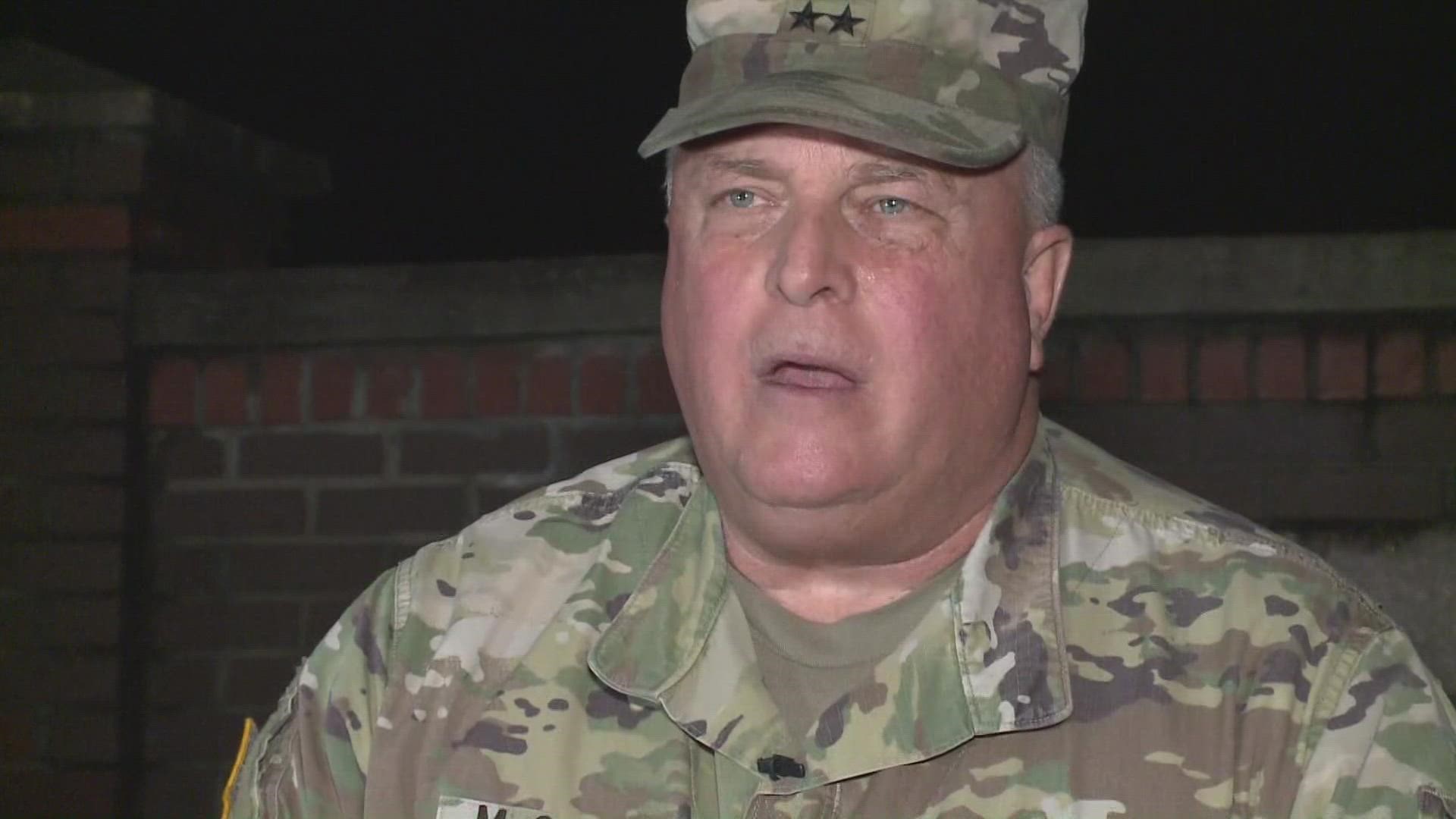 South Carolina Adjutant General Van McCarty said several cadets were transported for treatment after an incident at the SC Youth Challenge Academy.