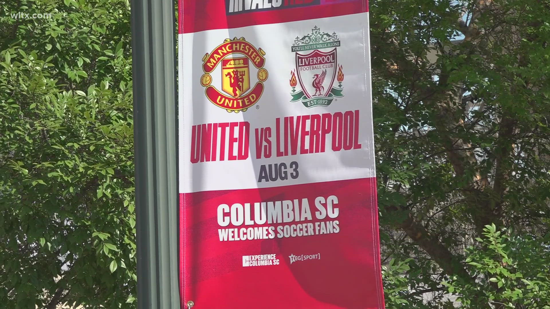 A European soccer game is being held this weekend at Williams Brice and businesses and locals are pretty excited.