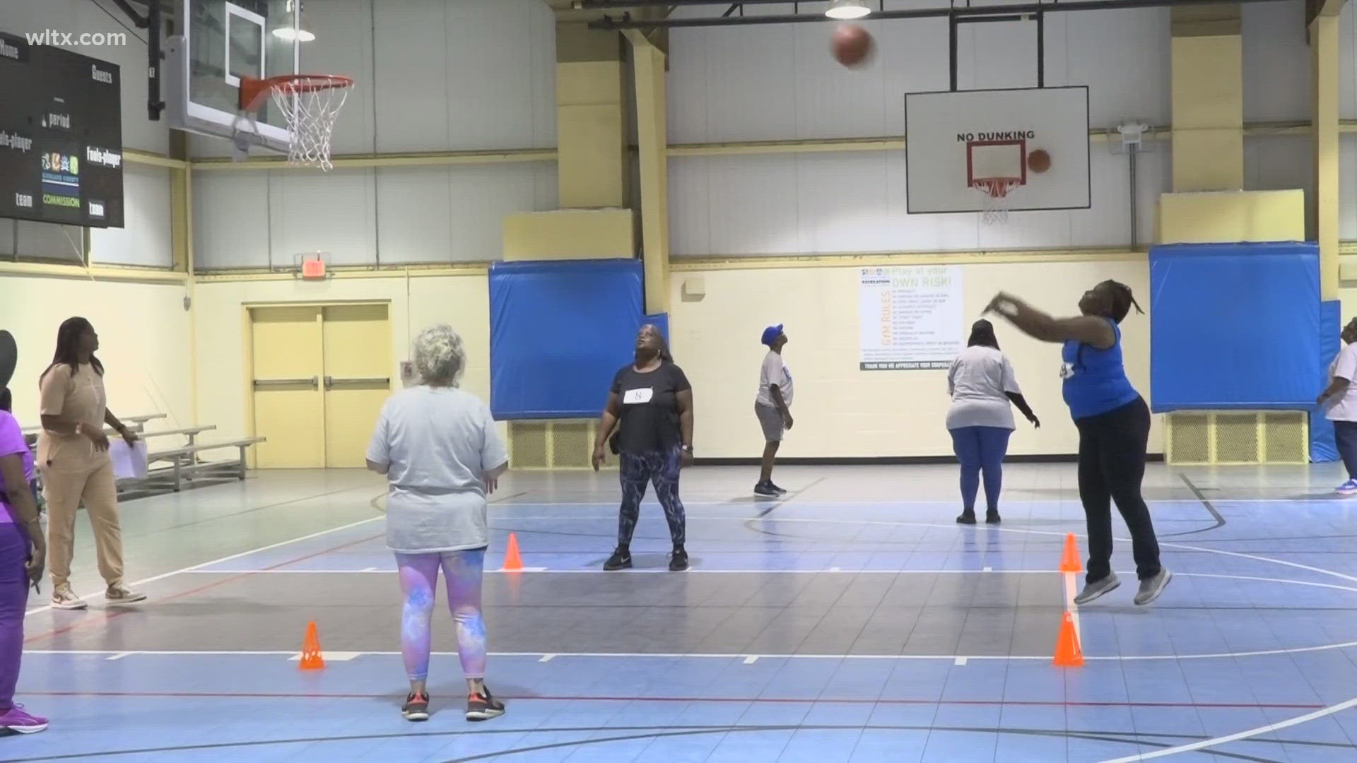 Seniors proved that "age is nothing but a numbers", as they competed today in the Richland County senior games.