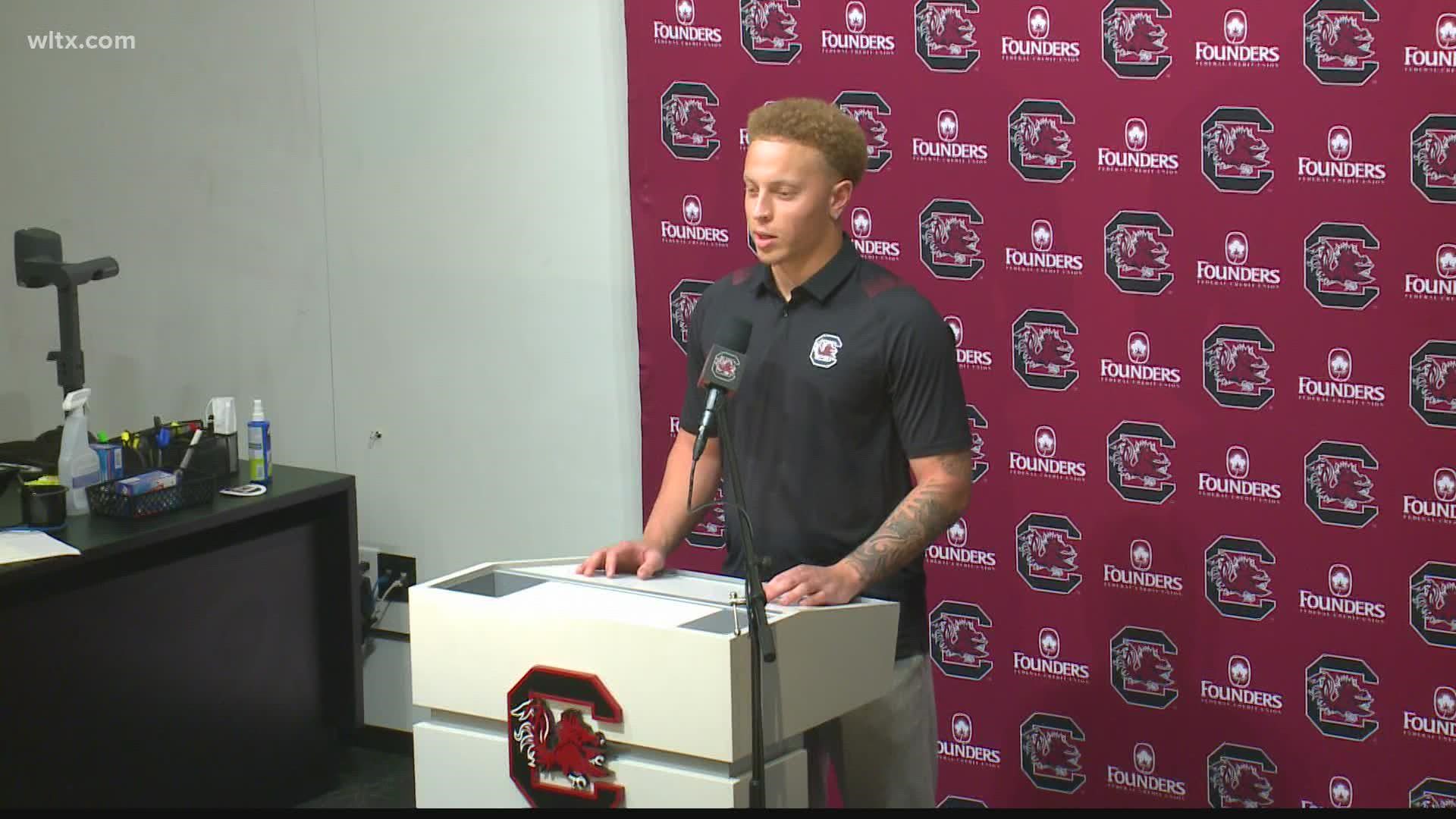 South Carolina quarterback Spencer Rattler talks about what he learned during his time at Oklahoma and why he's excited about coming to Columbia.