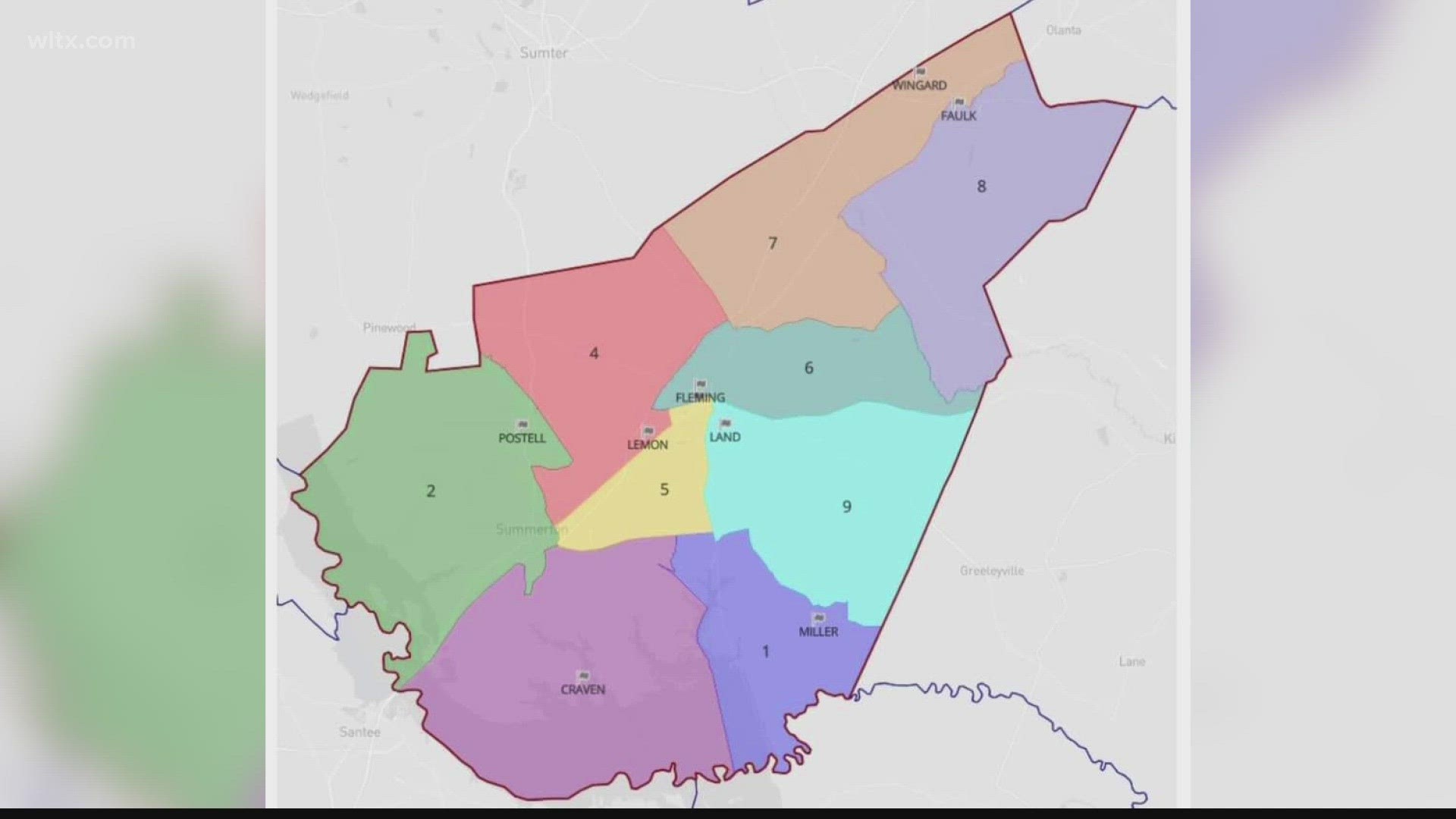 Lawmakers explain how a Clarendon county map will impact the district voters in the November election.