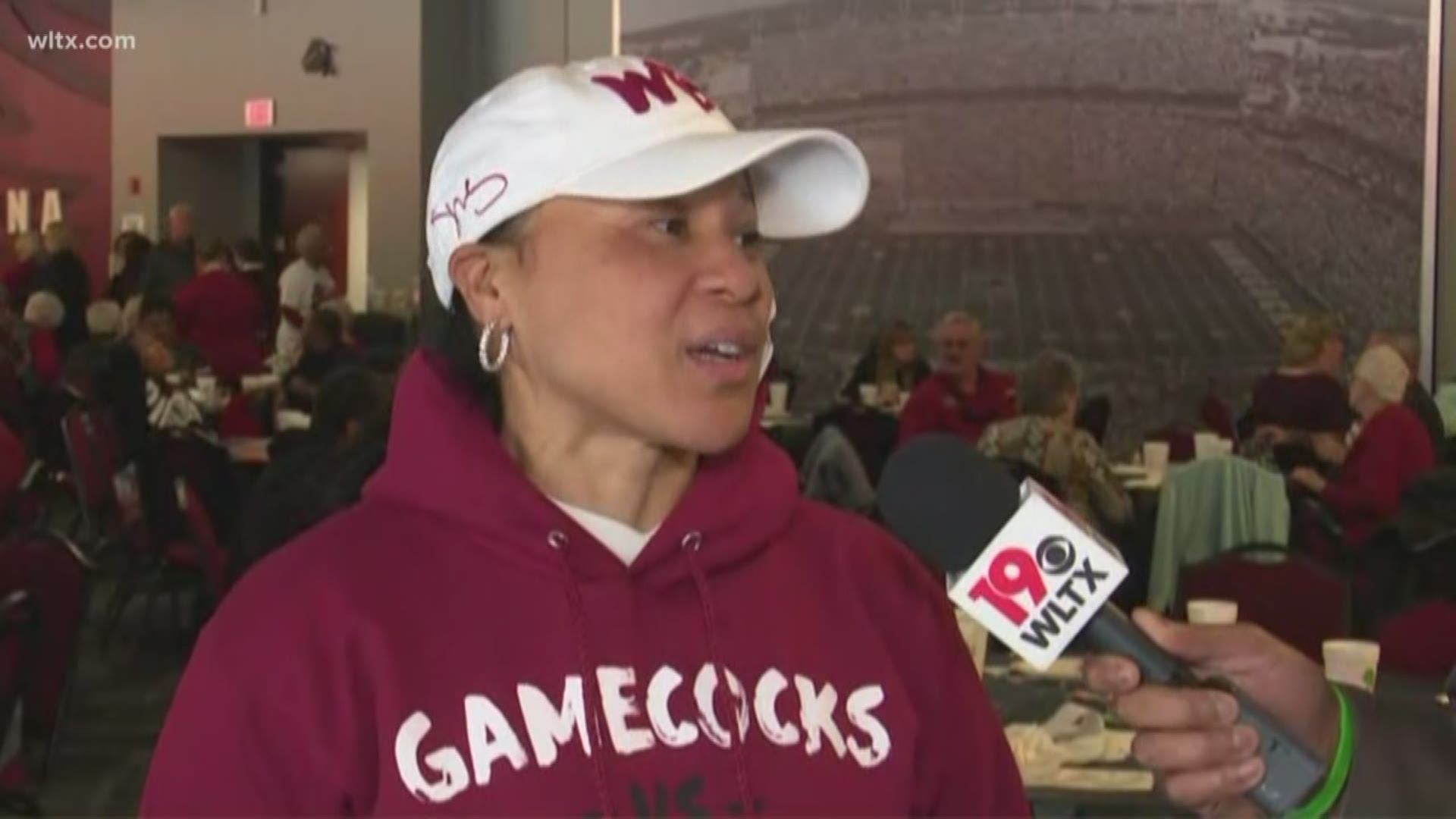 South Carolina Gamecocks Coach Dawn Staley says her team is ready to begin their run in the NCAA tournament.