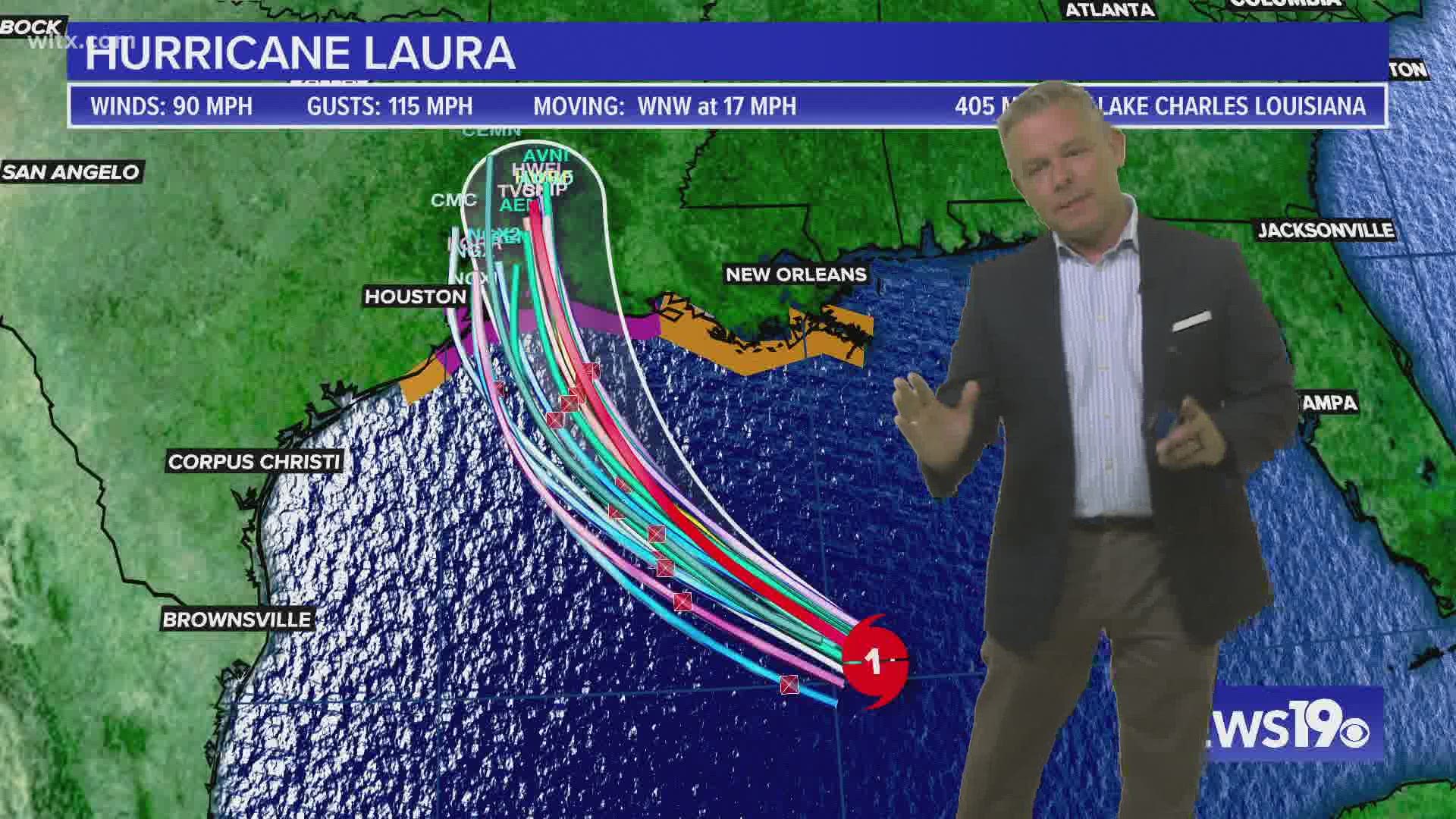 Laura stronger, expected to become a major hurricane | wltx.com