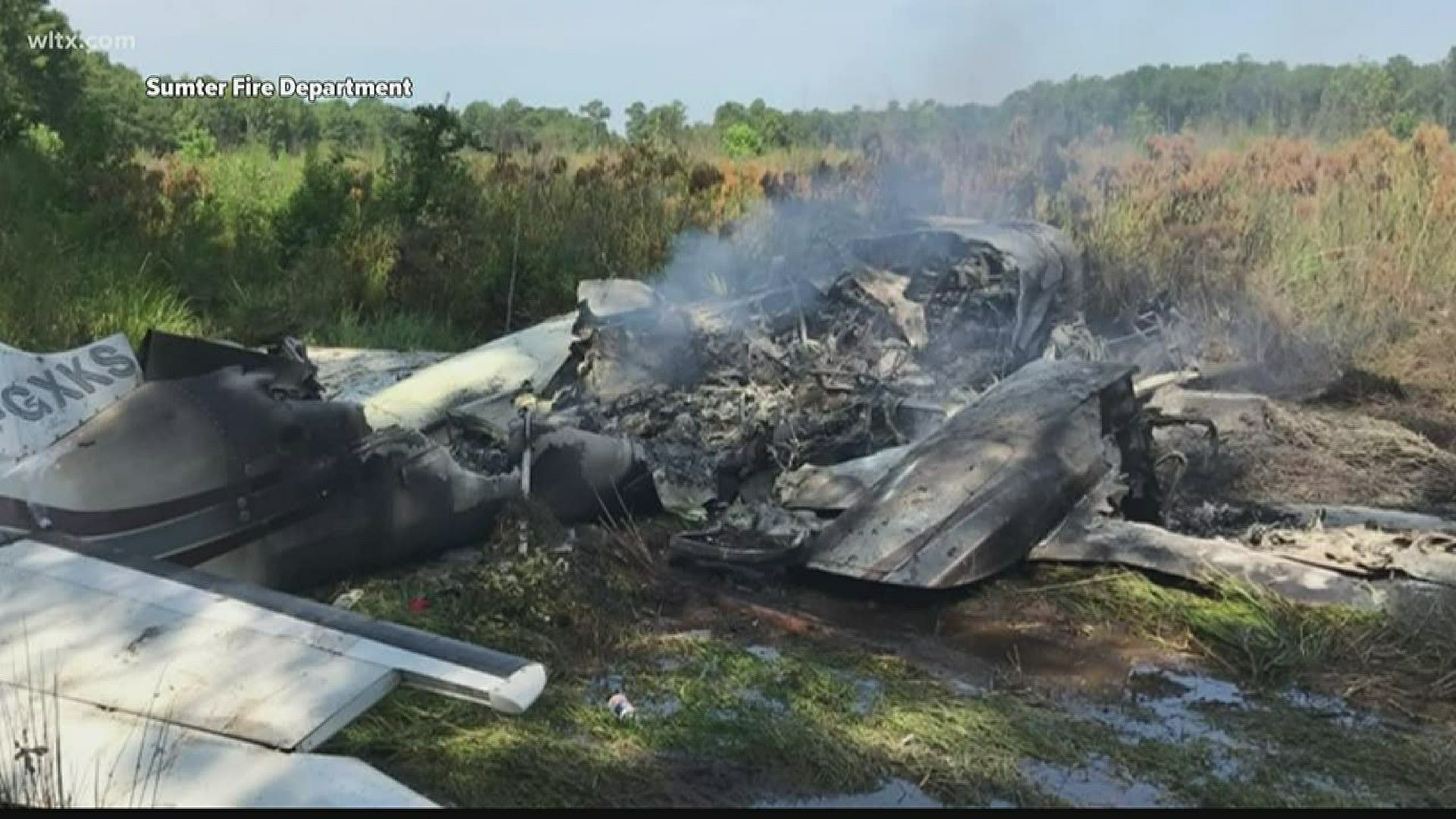 The Sumter Fire Department responded to a small plane crash Saturday morning.