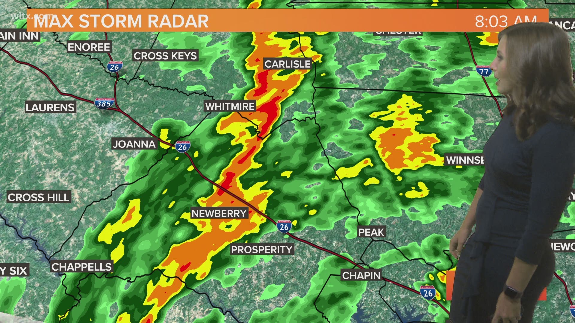 Scattered storms in South Carolina Sunday, some could be strong | wltx.com