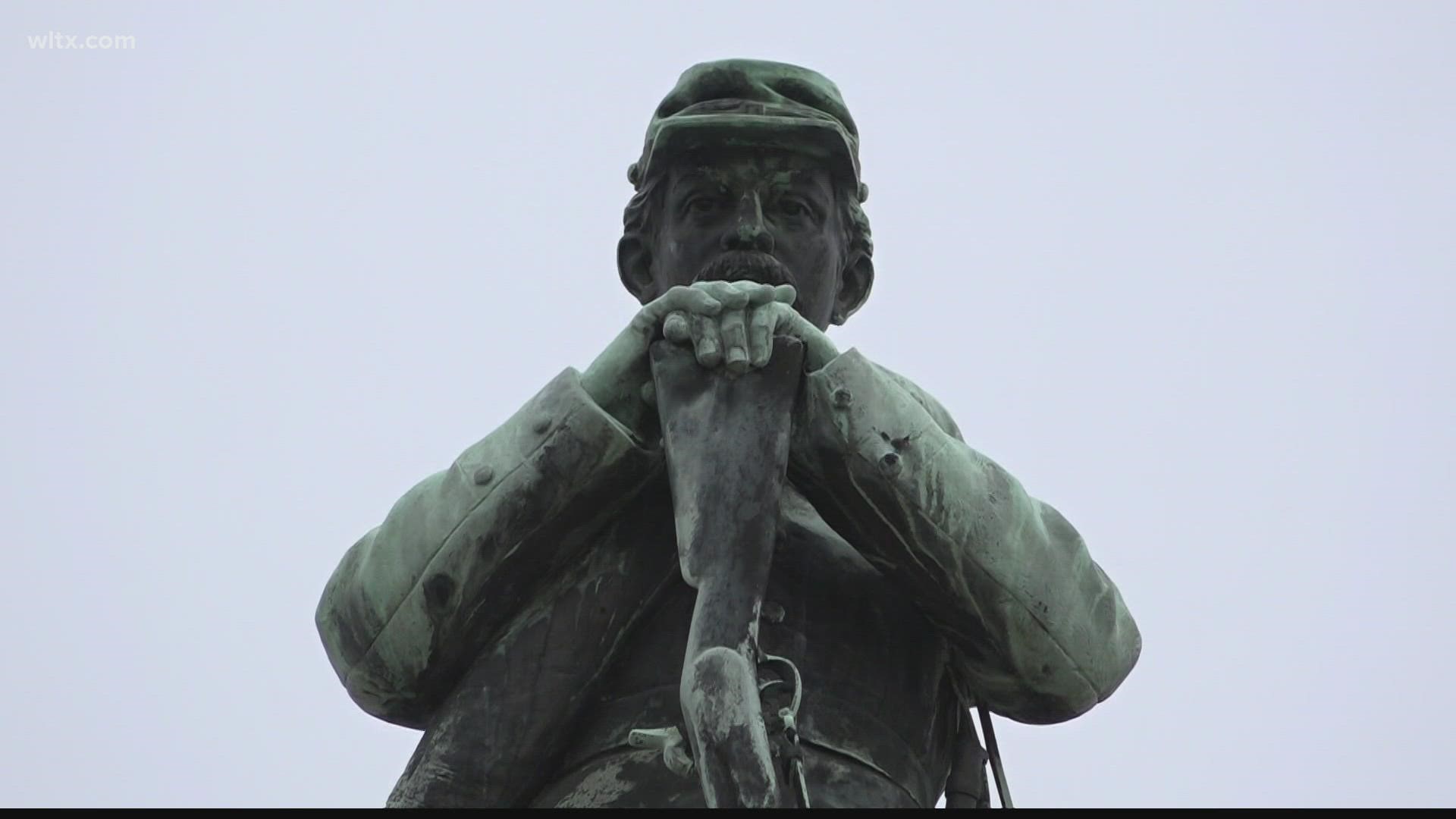The Confederate statue at Orangeburg Memorial Plaza may soon have a new home after Orangeburg city council wrote a letter of support of bill 990.