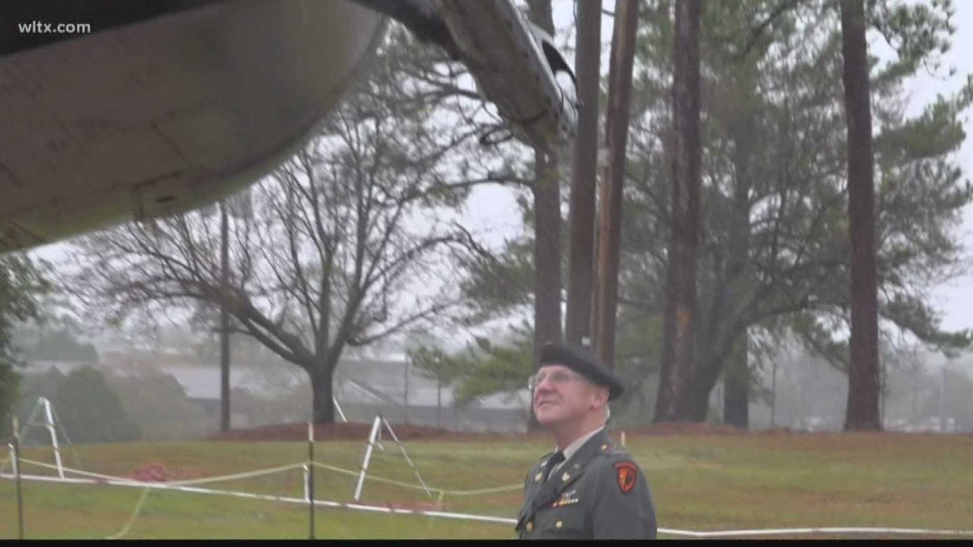 A Vietnam veteran has reunited with the helicopter he flew more than 50 years ago.