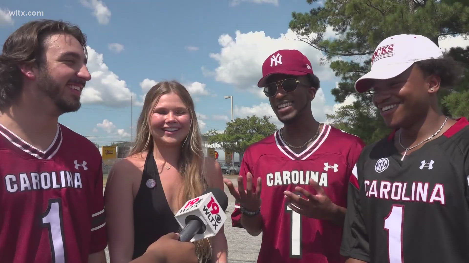 Fans tailgated at Williams Brice Stadium, celebrating traditions and reconnecting with loved ones before the Gamecocks faced Old Dominion.