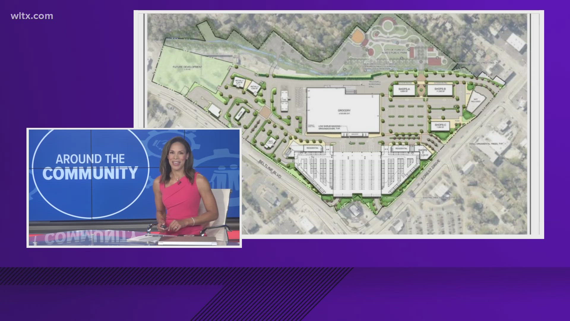 The new Kroger Marketplace will span 120,000 square feet and will feature feature a drive-thru pharmacy, a fuel center, and an in-store Starbucks.
