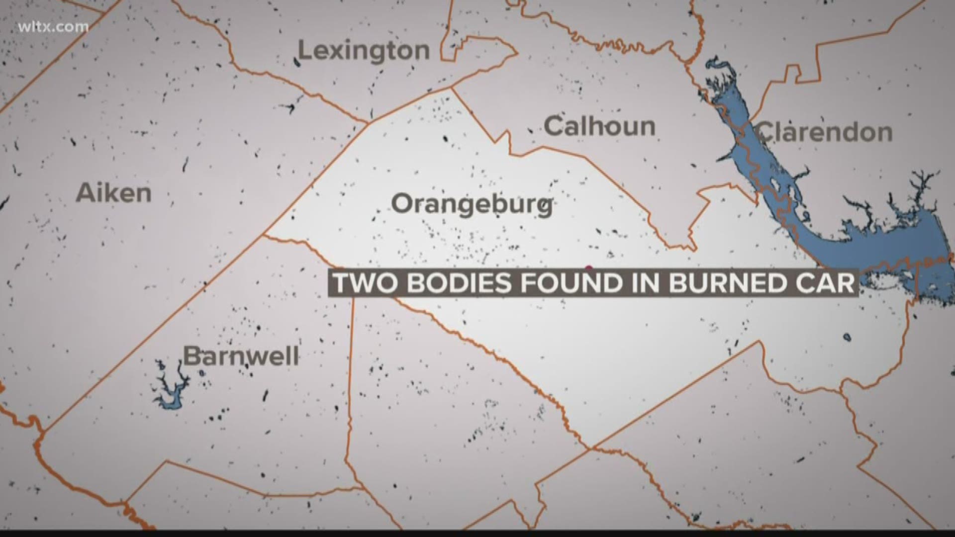 Orangeburg deputies are investigating after two people were found dead inside a burned out car.
