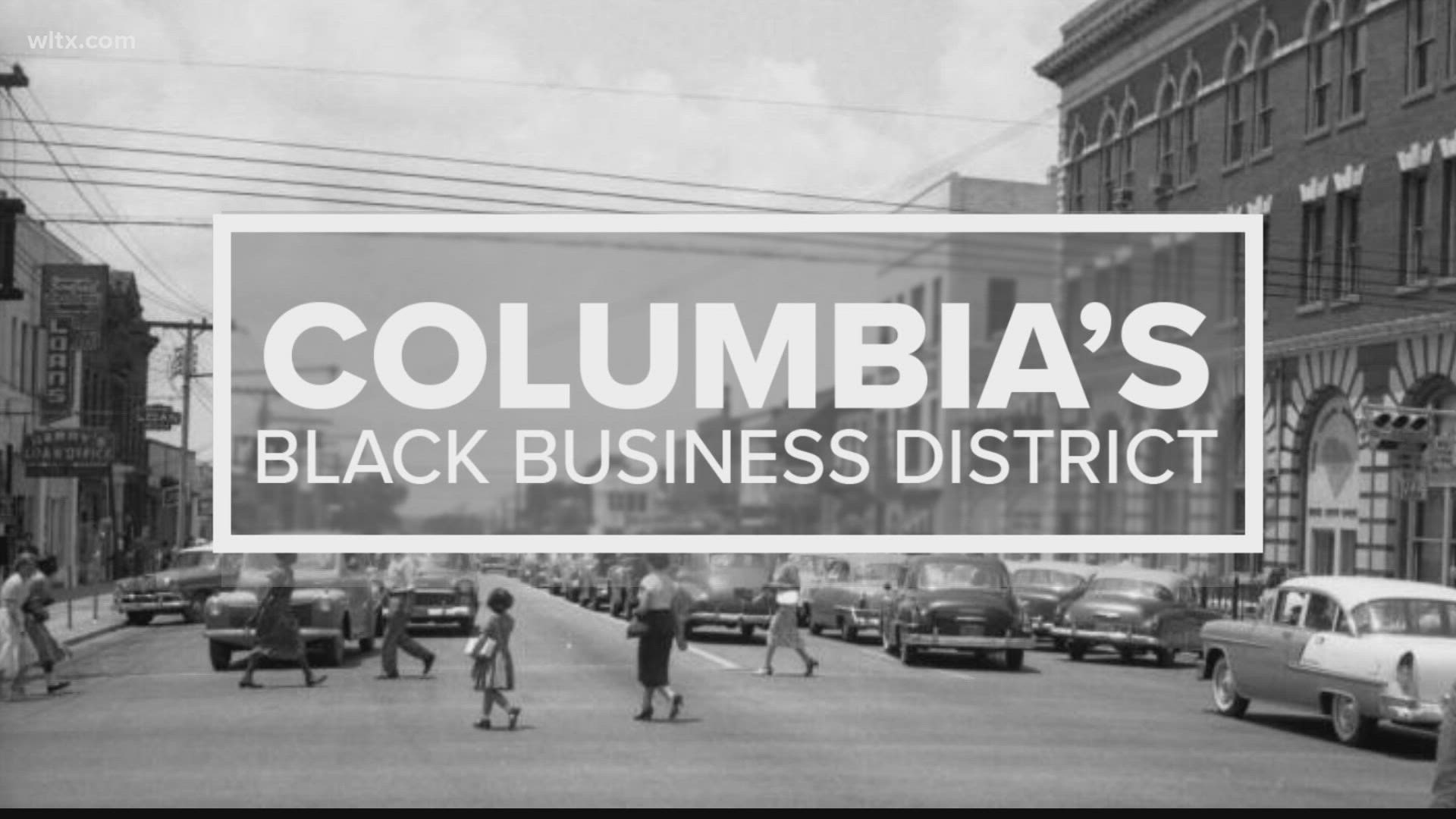 Brandon Taylor looks share the stories of two women as they recount their experiences in Columbia's Black Business District.