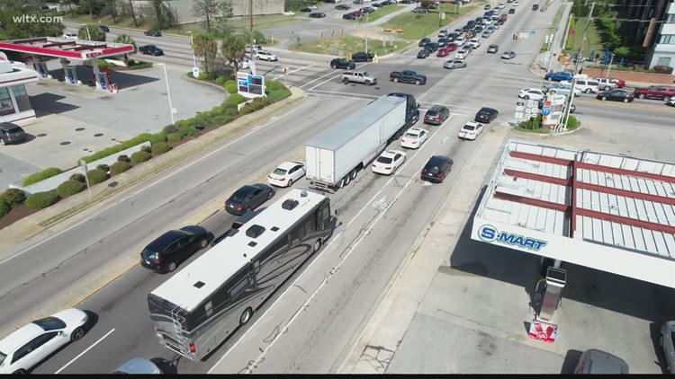 I-77 roadwork creating citywide backups