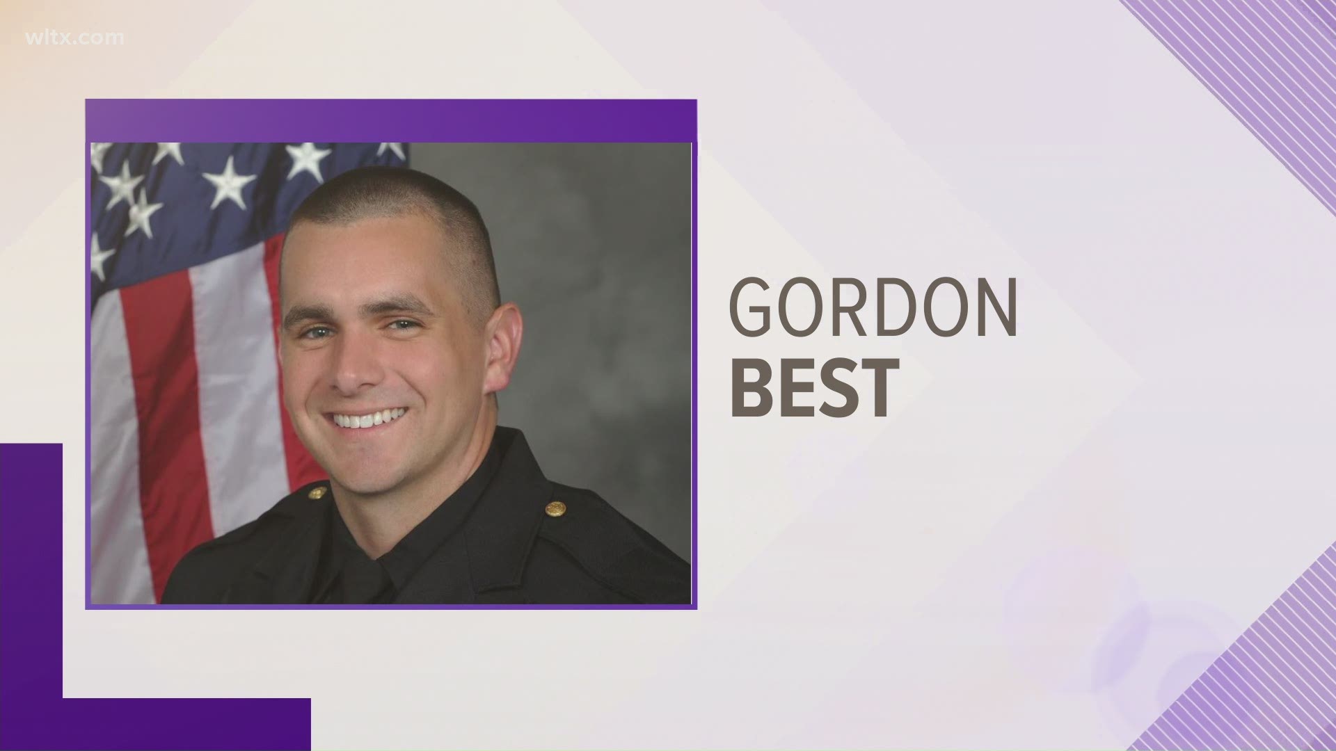 North Myrtle Beach Police Officer Sgt. Gordon Best was responding to a call for service early on New Year's morning when he died.