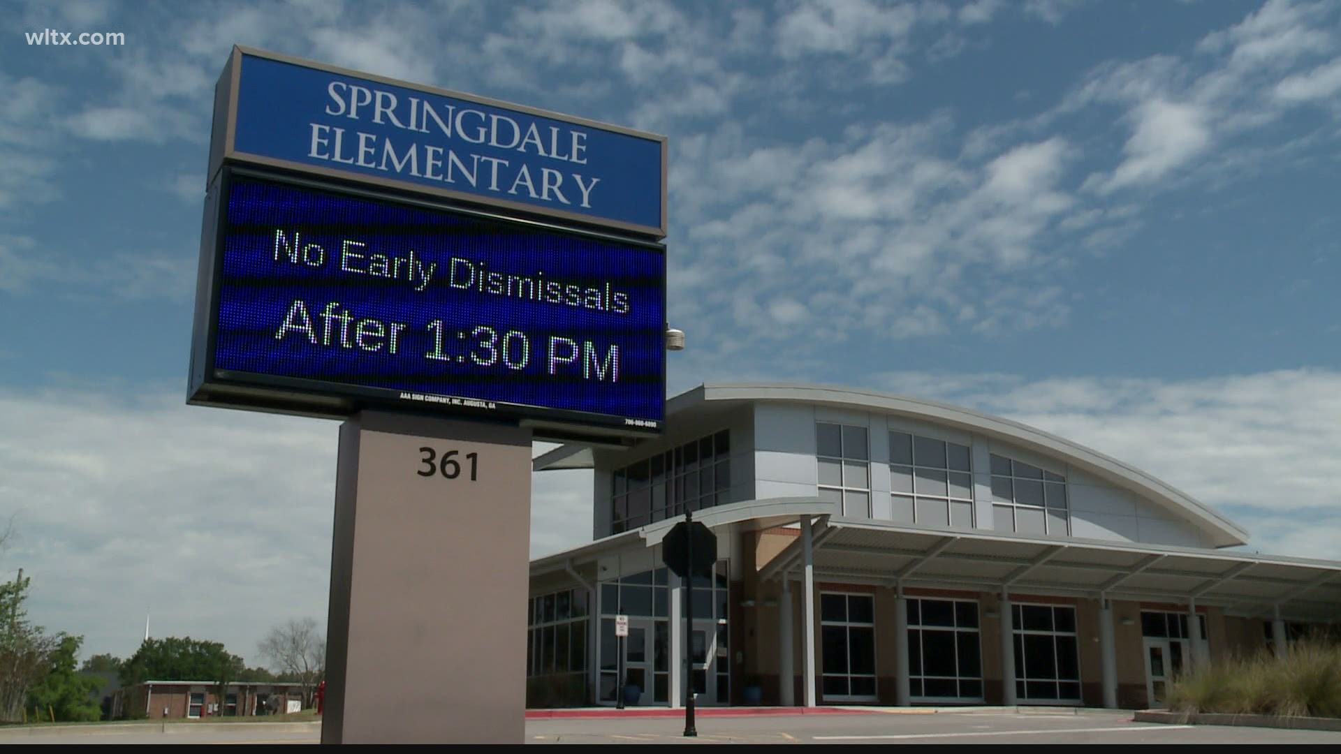 An elementary student at Springdale Elementary School was placed in handcuffs during an incident that began aboard a school bus.