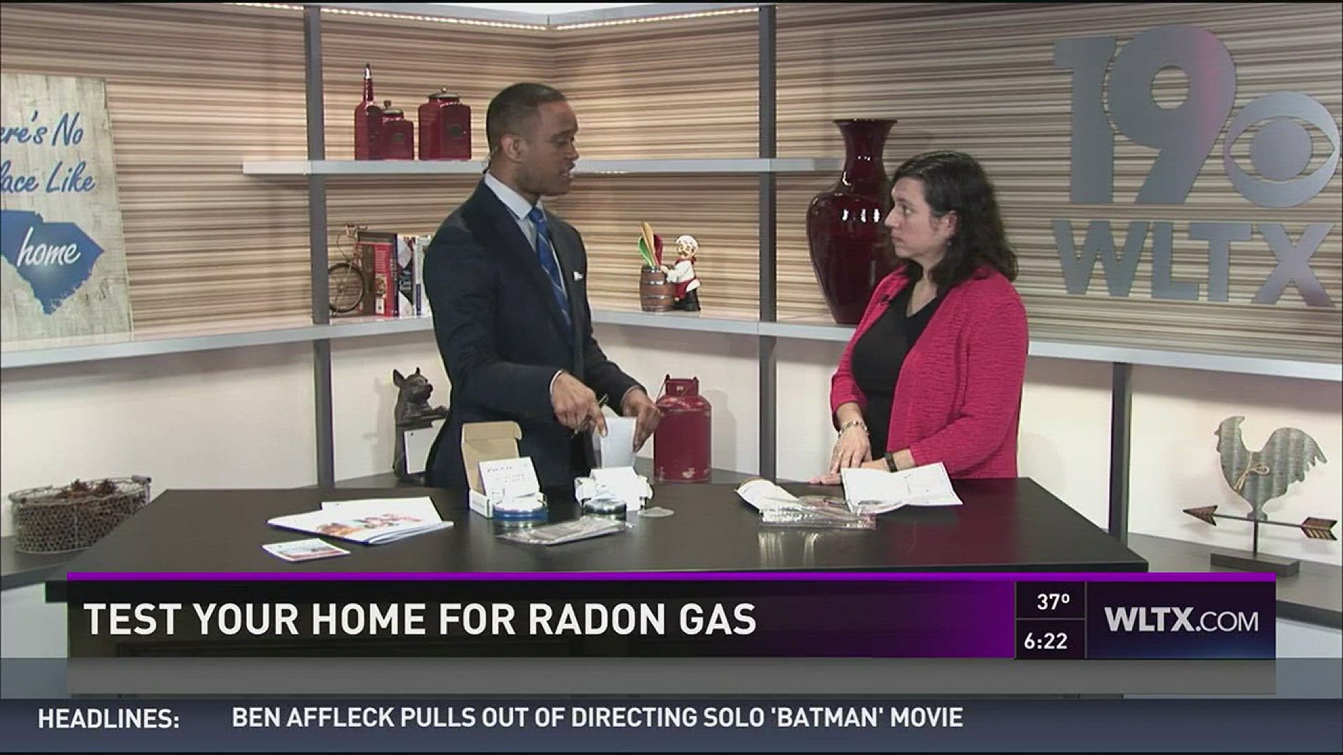 Richelle Tolton, from DHEC, joins Deon Guillory to talk about how you can get a free kit to test your home for Radon Gas.