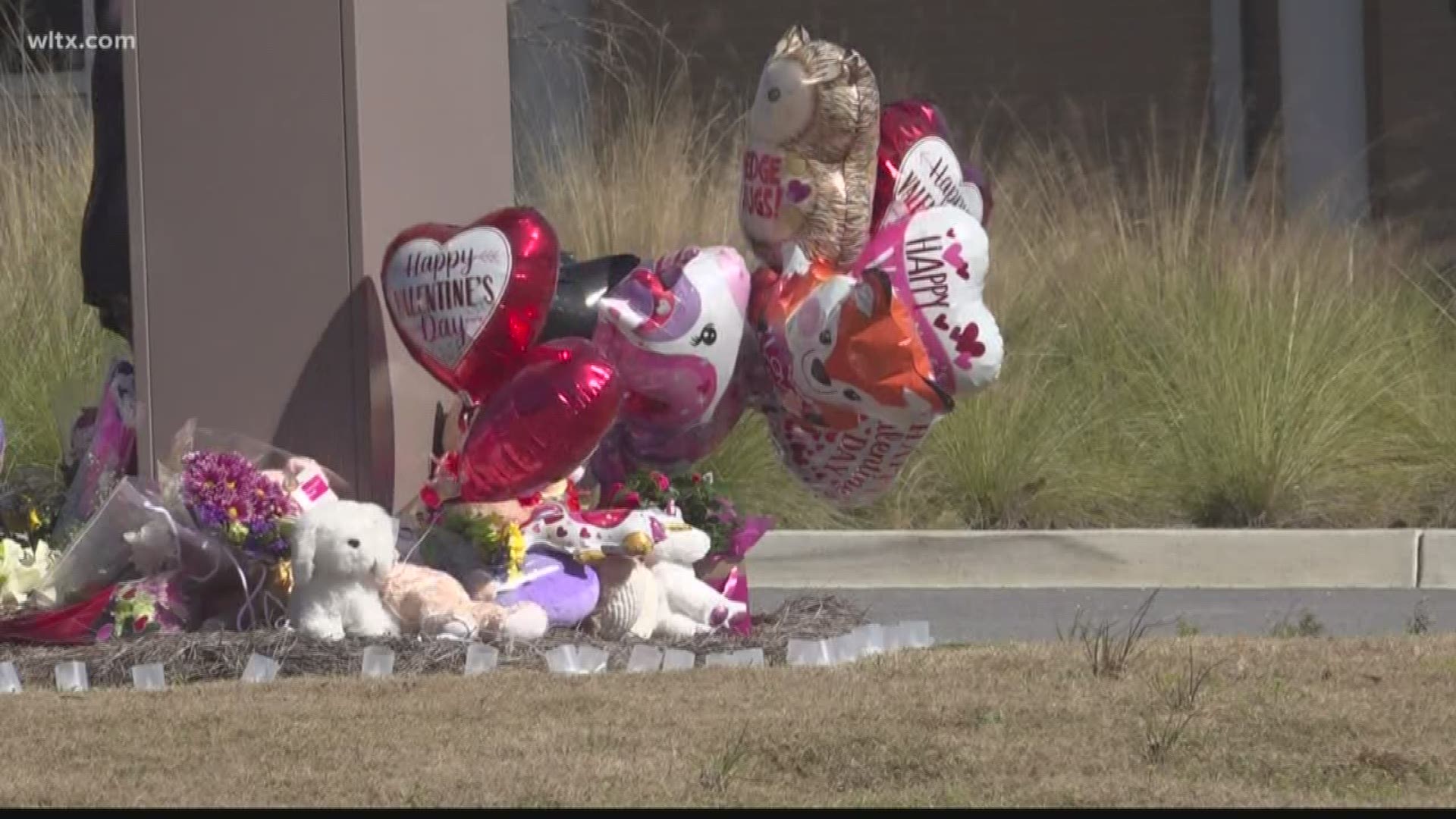 The memorial at Springdale Elementary continues to grow as people remember Faye Swetlik.