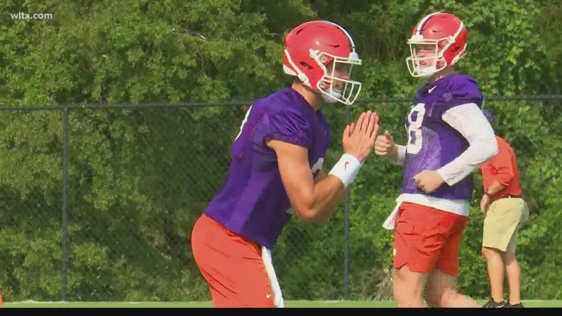 Clemson kicked off preseason practice Friday and a lot of attention is being paid to freshman quarterback Cade Klubnik.