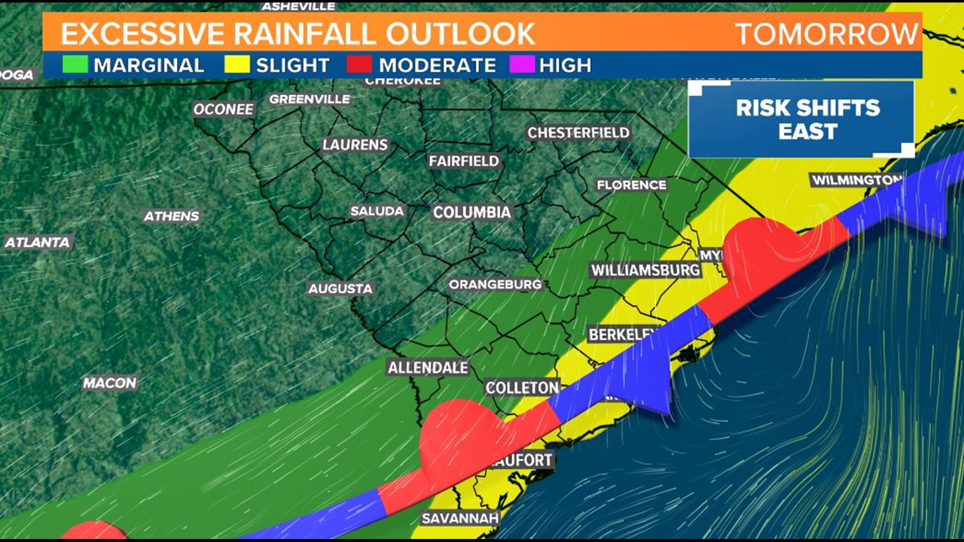 Heavy rain forecast for Columbia, South Carolina | wltx.com