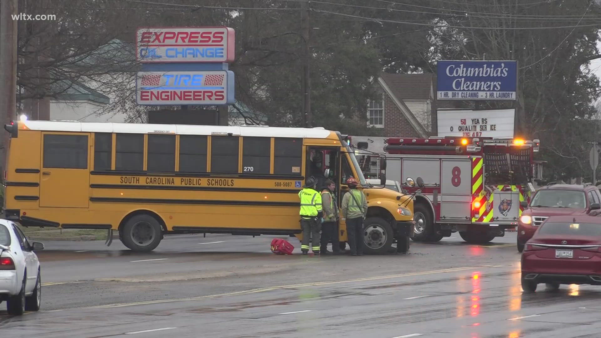 Police charge bus driver in school bus accident | wltx.com