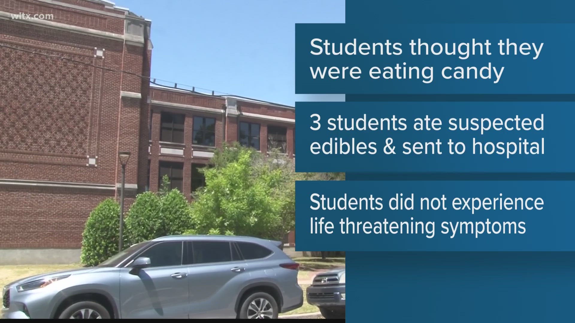 Hand Middle School students ill from edibles