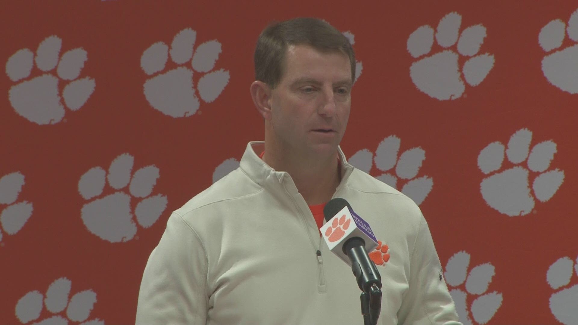 At his news conference to preview the Virginia game, Dabo Swinney left no doubt as to how he feels about Finebaum and others in the pundit class.