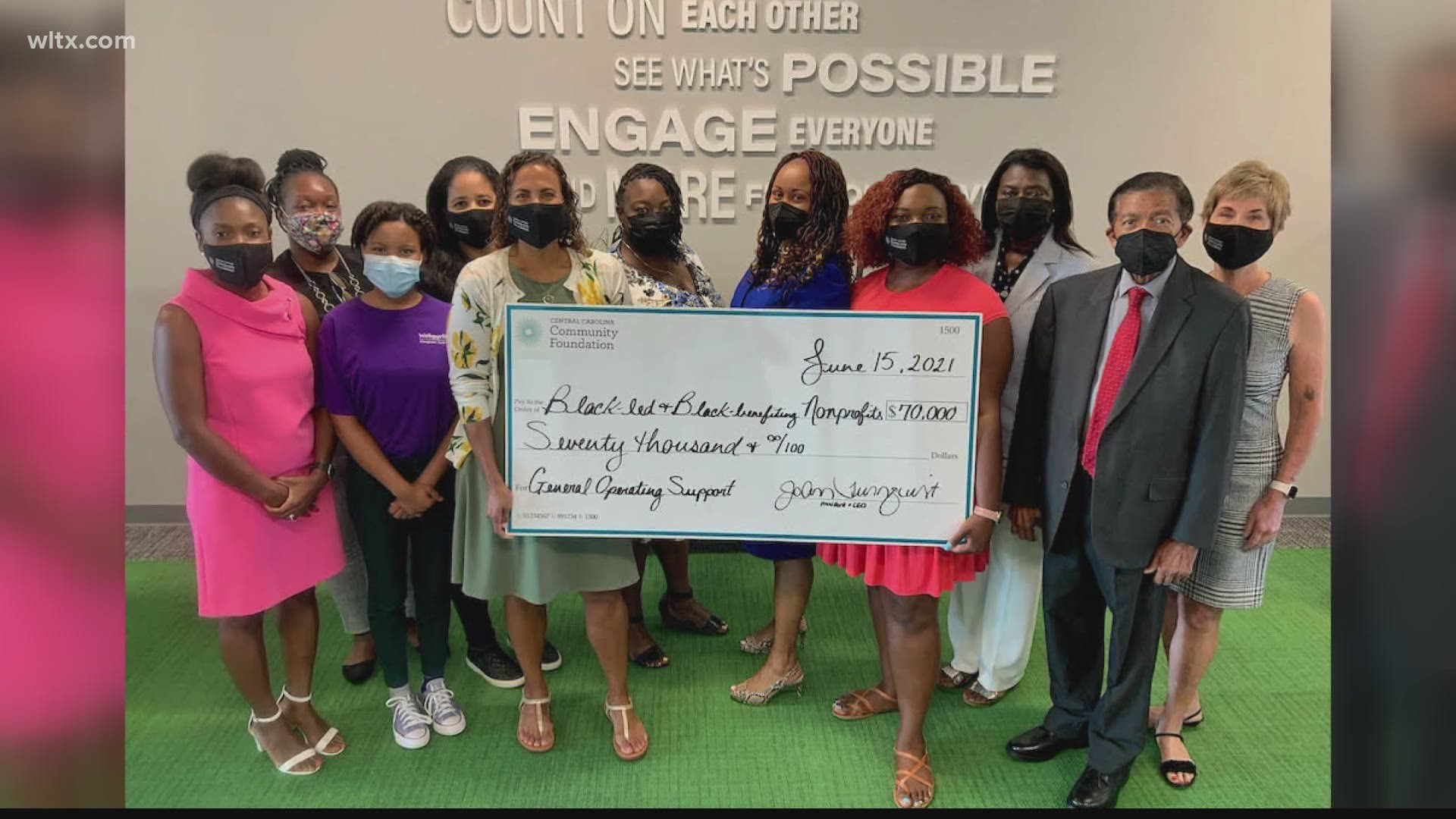 Central Carolina Community Foundation has recently awarded $70,000 in unrestricted grants to black-led and black-benefiting non-profits.