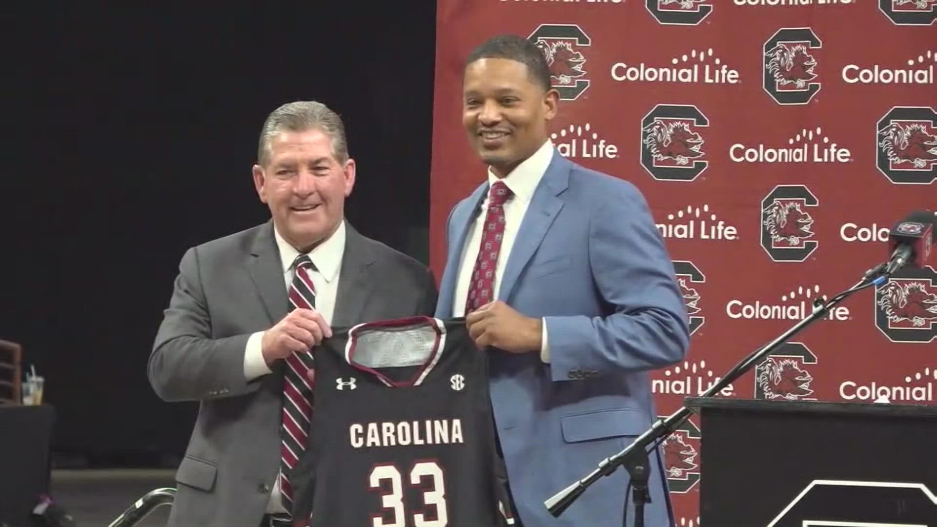 Lamont Paris hired as new South Carolina men's basketball coach 