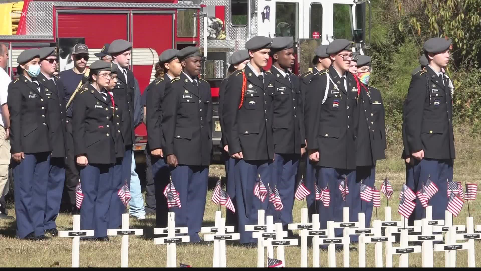 American Legion Post 17 held their Veterans Day commencement ceremony a few days early.