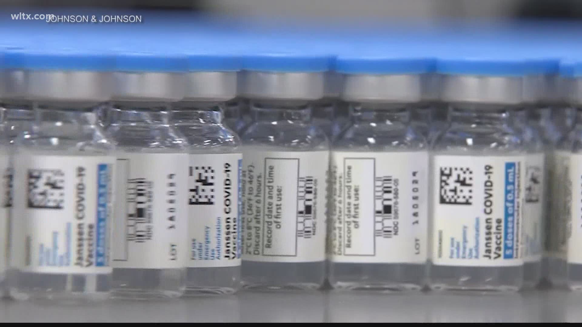 Kyle Mchugh, the owner of Pine Ridge Pharmacy, said DHEC contacted them last Tuesday about receiving the one-shot vaccine from Johnson & Johnson