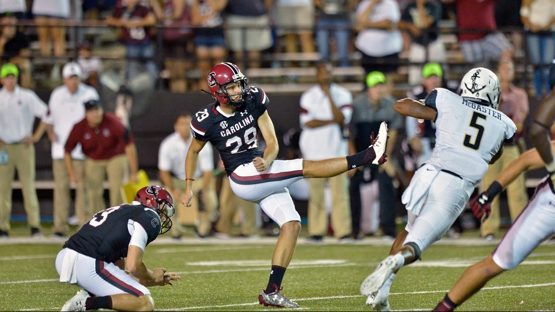 Former Gamecock kicker Fry signs with the Carolina Panthers